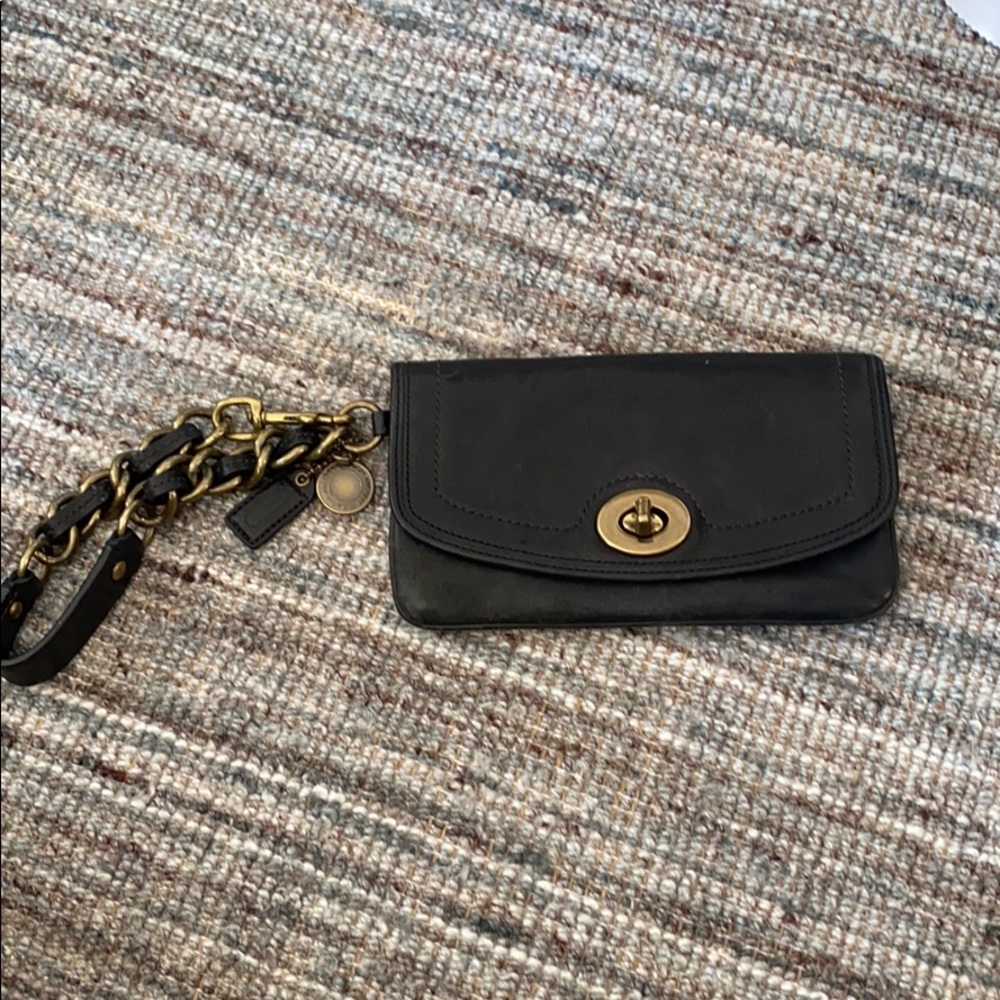 Coach Legacy Pinnacle large Flap Clutch